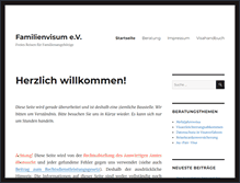 Tablet Screenshot of familienvisum.de